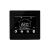 FT-09 WIFI Fan coil Θερμοστάτης τοίχου Μαύρος με αισθητήριο θερμοκρασίας νερού