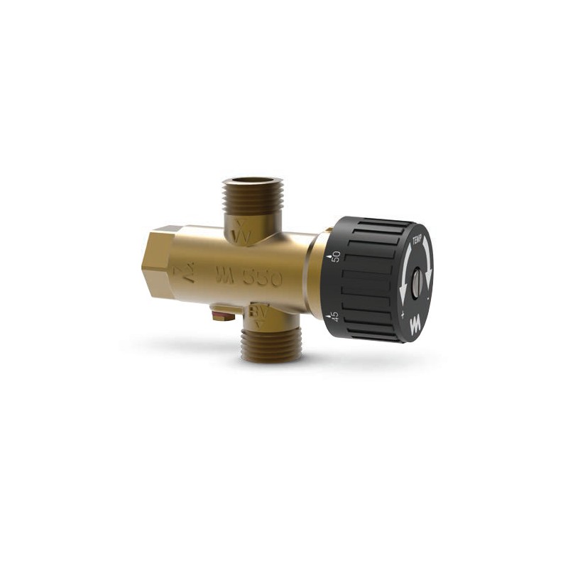 HSP ΘΕΡΜΟΣΤΑΤΙΚΗ ΒΑΛΒΙΔΑ ΜΙΞΗΣ Μ1/2" 38-65C