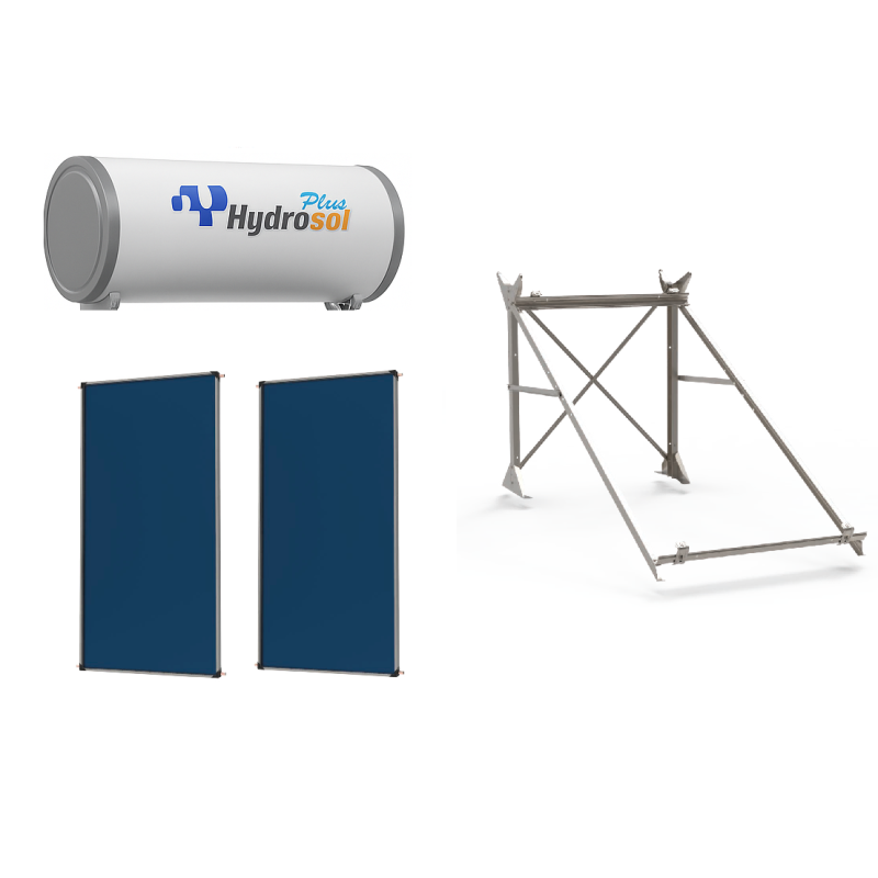 200λιτ Hydrosol Plus SXF H81MP 4m² (2 συλ.) (ΒΑΣΗ ΤΑΡ. 25°-35° ΓΙΑ 2 ΣΥΛ 2.0m²) ΔΙΠΛ.
